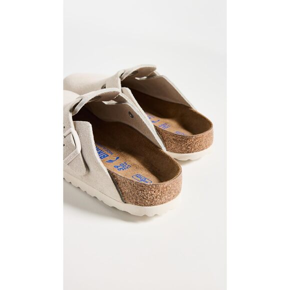 Birkenstock Women's Boston Soft Footbed Clogs, Antique White, 5-5.5 Medium US - Picture 4 of 4